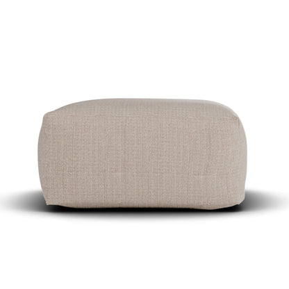 livinglovely.nl - Boho Square Pouf Taupe - Laui Lounge™ - Poef - Laui Lounge - livinglovely.nl