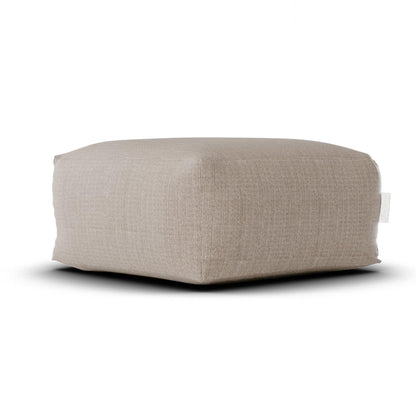 livinglovely.nl - Boho Square Pouf Taupe - Laui Lounge™ - Poef - Laui Lounge - livinglovely.nl