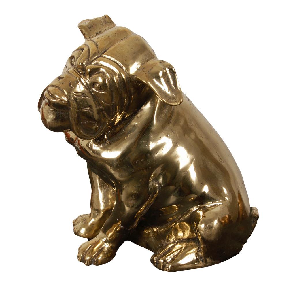 livinglovely.nl - Brass Sitting Bulldog - Beeld - Pole to Pole - livinglovely.nl