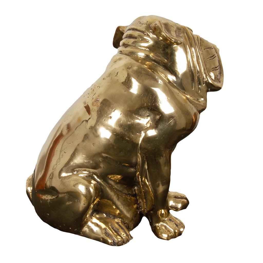 livinglovely.nl - Brass Sitting Bulldog - Beeld - Pole to Pole - livinglovely.nl