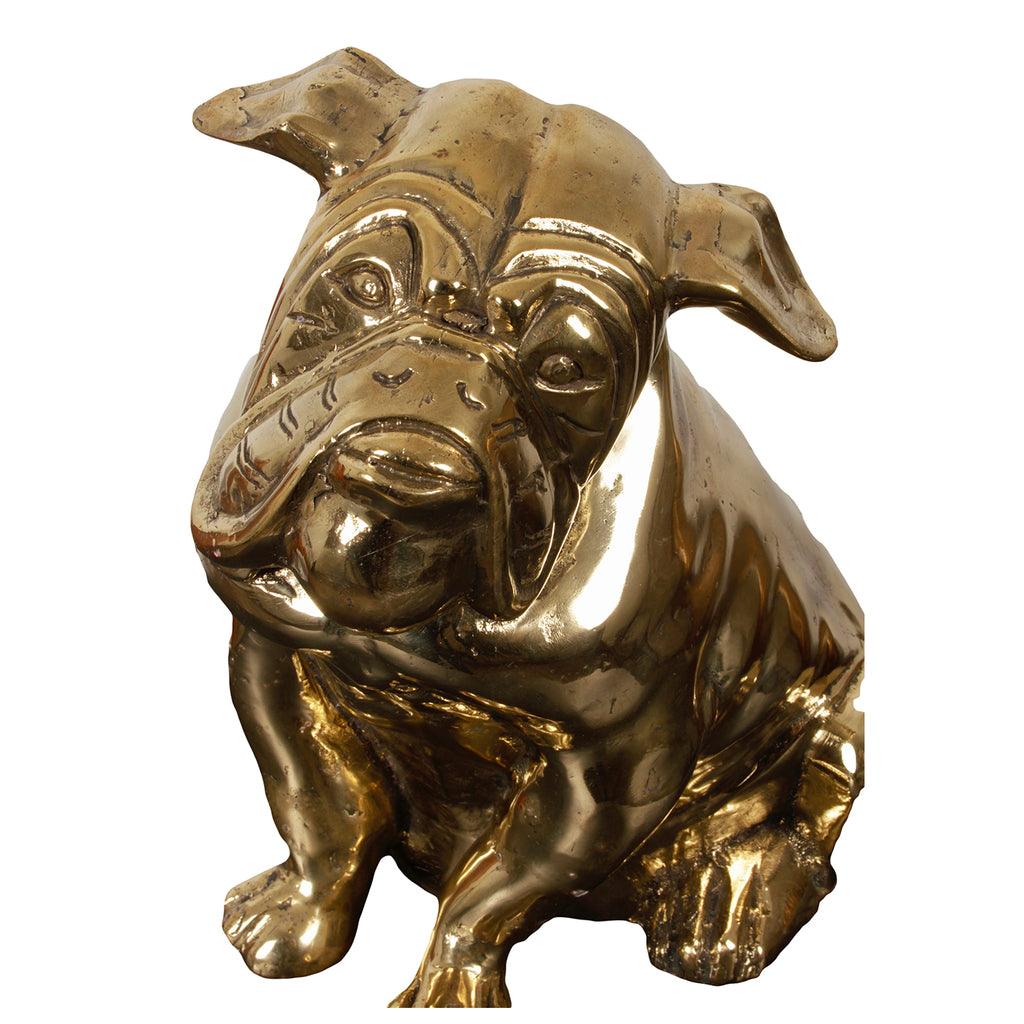 livinglovely.nl - Brass Sitting Bulldog - Beeld - Pole to Pole - livinglovely.nl