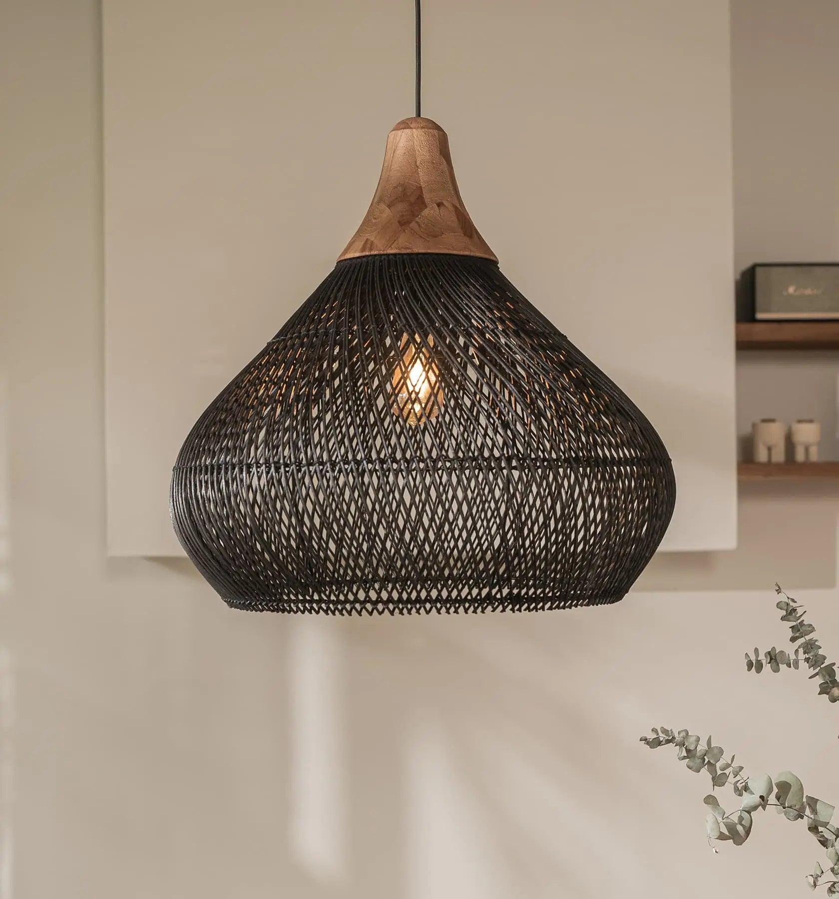 livinglovely.nl - Bright Bell Hanglamp Charcoal Large Ø60x61cm dBodhi - Hanglamp - dBodhi - livinglovely.nl