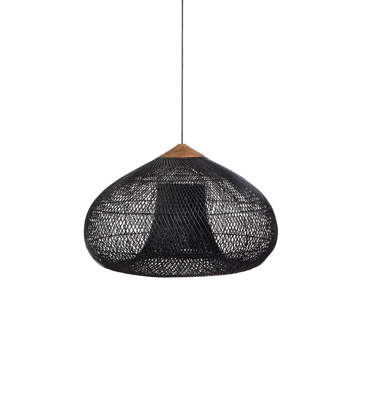 livinglovely.nl - Bright Drum Hanglamp Charcoal Small Ø60x38cm dBodhi - Hanglamp - dBodhi - livinglovely.nl