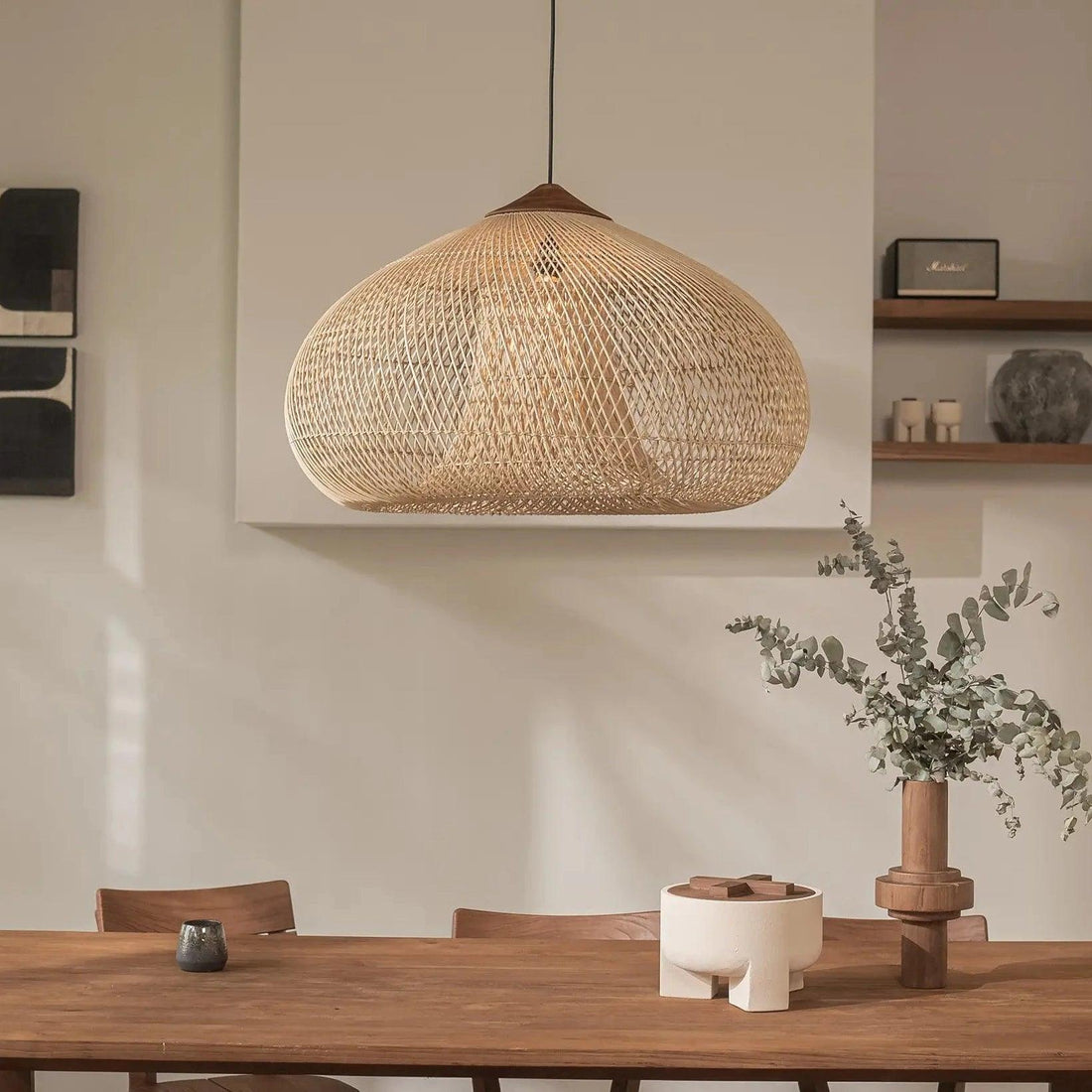 livinglovely.nl - Bright Drum Hanglamp Pure Large Ø80x51cm dBodhi - Hanglamp - dBodhi - livinglovely.nl