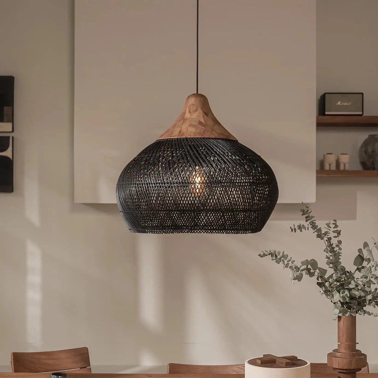 livinglovely.nl - Bright Harp Hanglamp Charcoal Ø60x45cm dBodhi - Hanglamp - dBodhi - livinglovely.nl