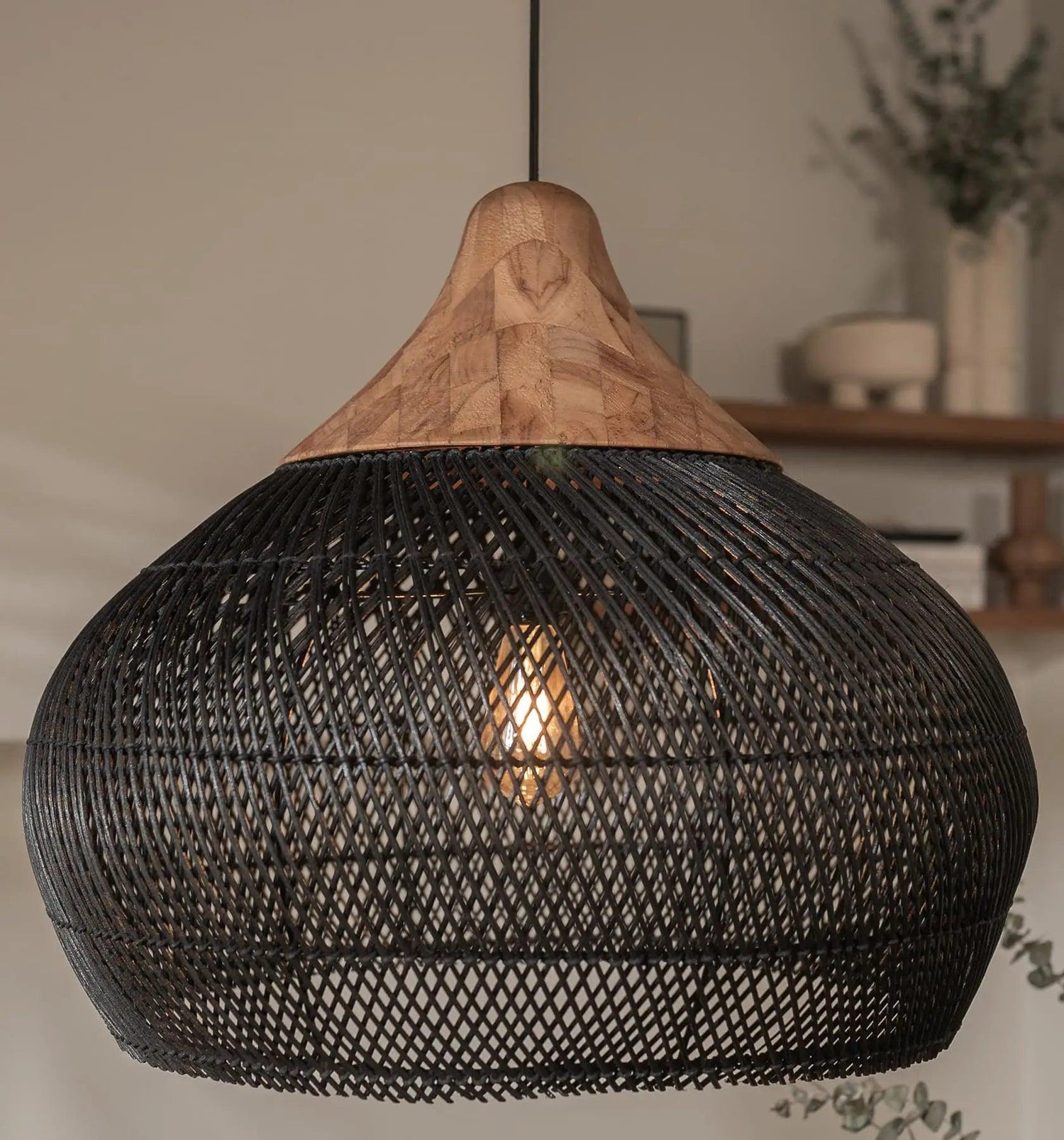 livinglovely.nl - Bright Harp Hanglamp Charcoal Ø60x45cm dBodhi - Hanglamp - dBodhi - livinglovely.nl