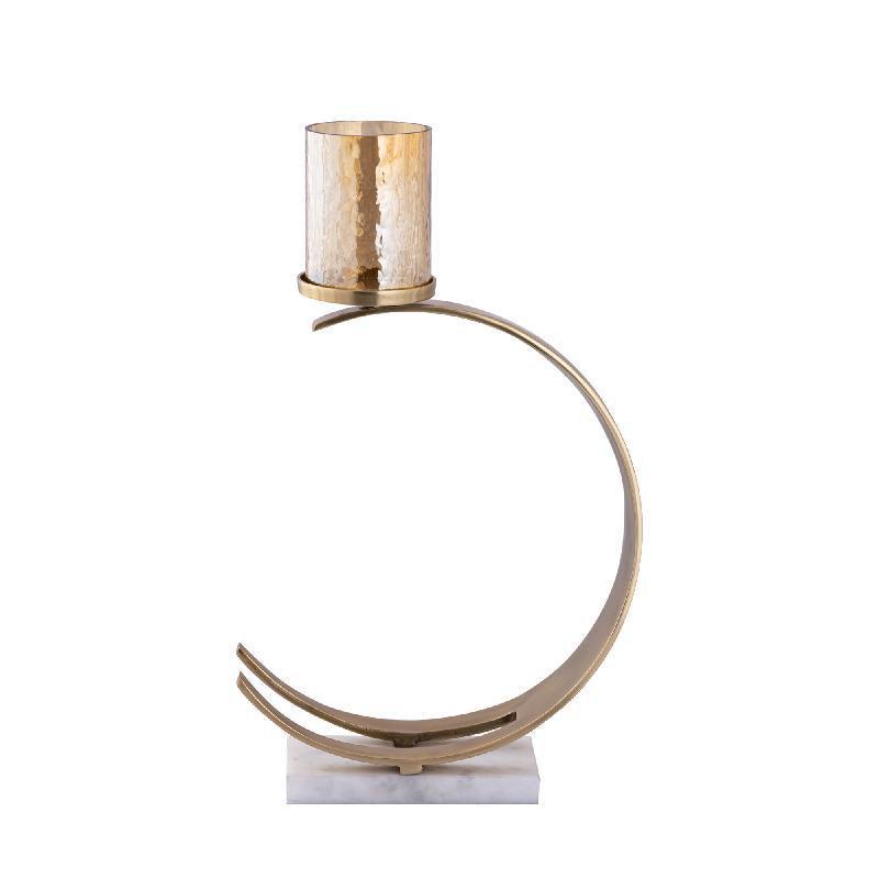 livinglovely.nl - Cailey Gold Alu Kaarshouder Hoog PTMD - Kaarshouder - PTMD - livinglovely.nl