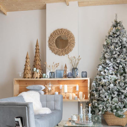 livinglovely.nl - Christmas Tree Thin Driftwood Natural Medium - Beeld - J-Line - livinglovely.nl