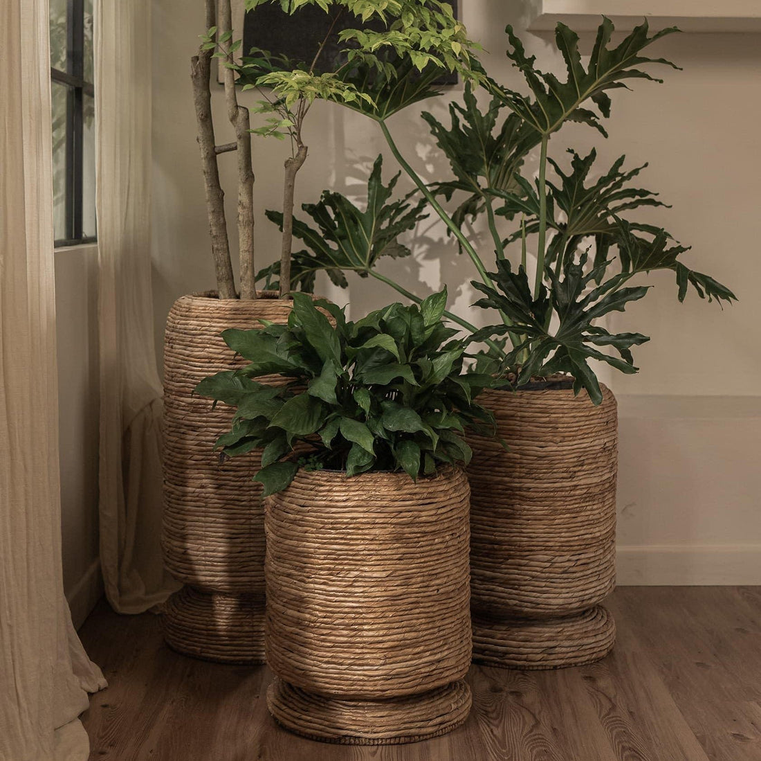 livinglovely.nl - Cone Plantenmand Ø40x80cm dBodhi - Mand - dBodhi - livinglovely.nl