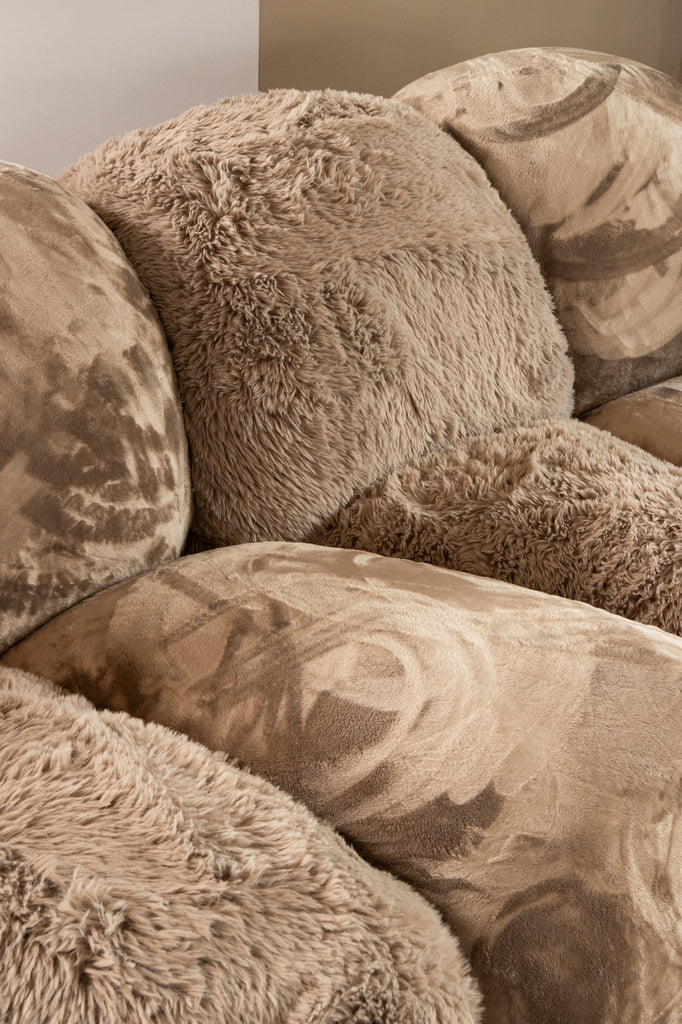 livinglovely.nl - Curvae Sofa Lush Taupe PTMD - Bank - PTMD - livinglovely.nl