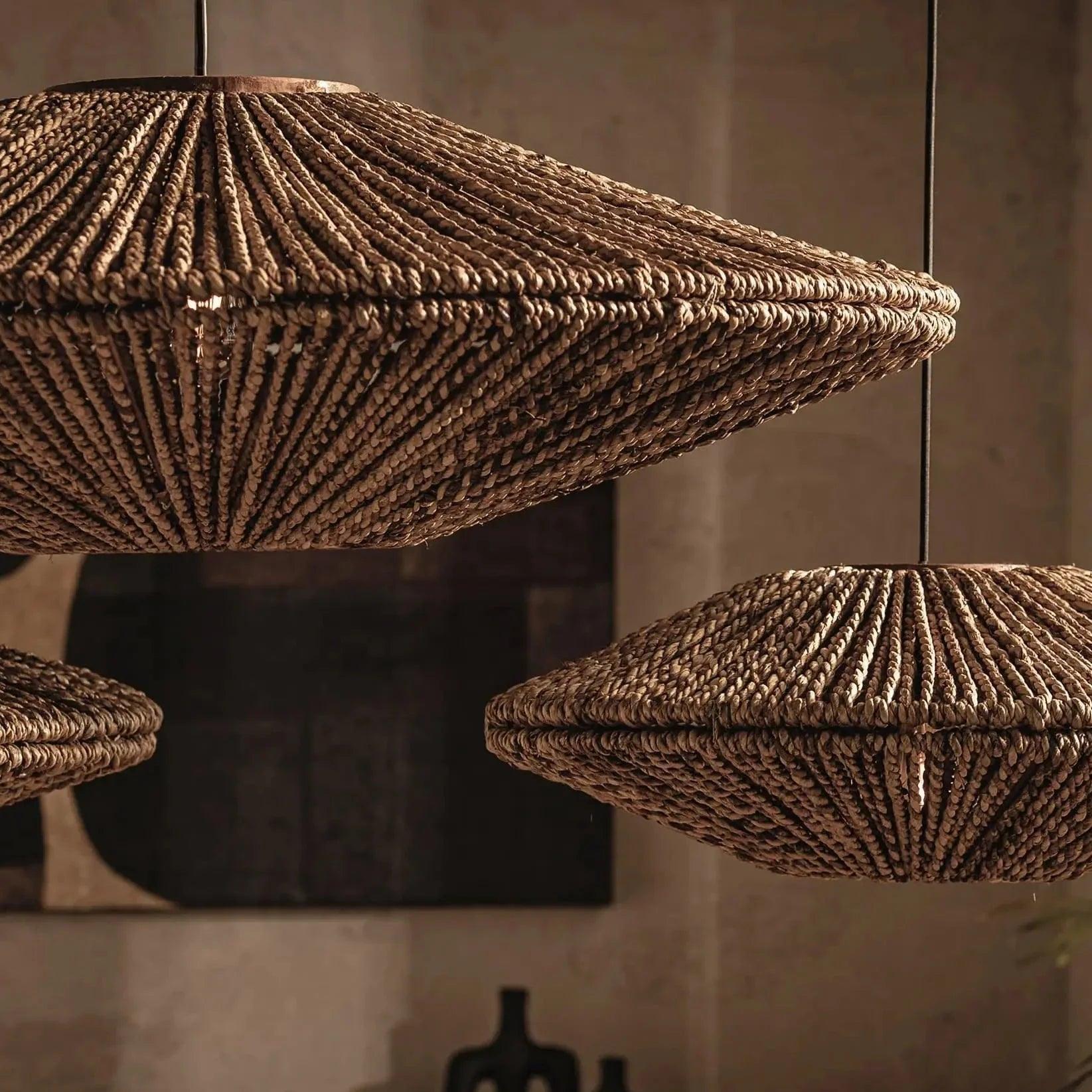 livinglovely.nl - Cymbal Hanglamp Abaca Ø100x30cm dBodhi - Hanglamp - dBodhi - livinglovely.nl