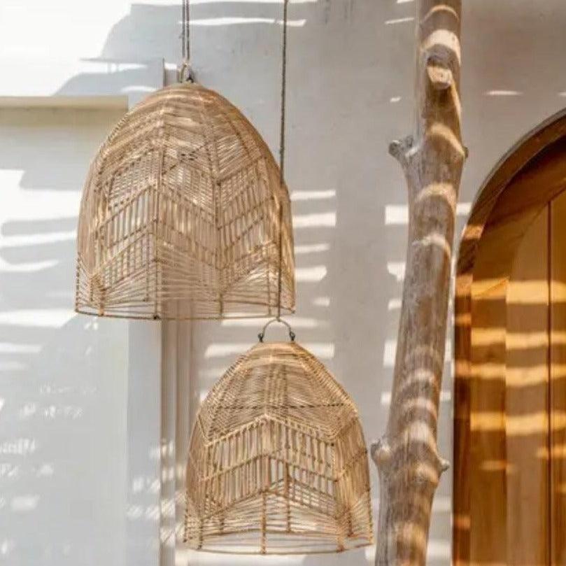 livinglovely.nl - De Bala Hanglamp - Naturel - M - Hanglamp - Bazar Bizar - livinglovely.nl