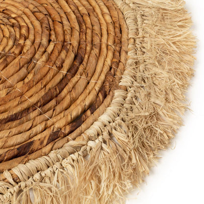 livinglovely.nl - De Banana Raffia Placemat - Naturel - Placemat - Bazar Bizar - livinglovely.nl