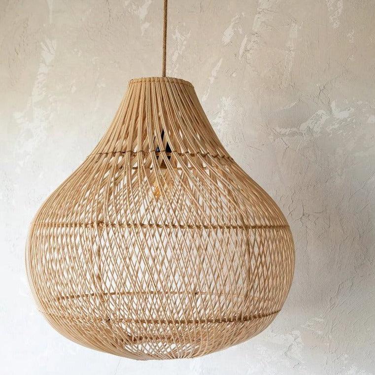 livinglovely.nl - De Bottle Hanglamp - Naturel - M - Hanglamp - Bazar Bizar - livinglovely.nl