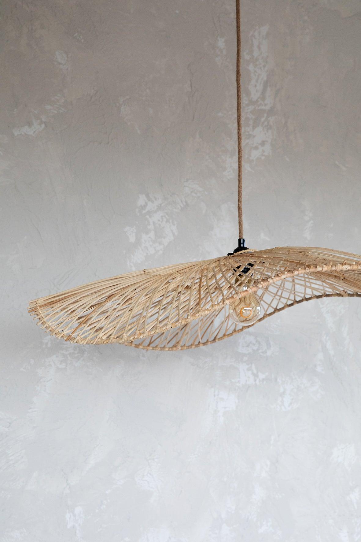 livinglovely.nl - De Chapeau Hanglamp - Naturel - Large - Hanglamp - Bazar Bizar - livinglovely.nl