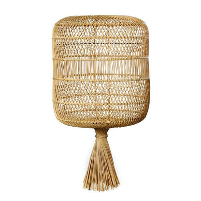 livinglovely.nl - De Dumpling Hang- en Vloerlamp - Naturel - L - Hanglamp - Bazar Bizar - livinglovely.nl