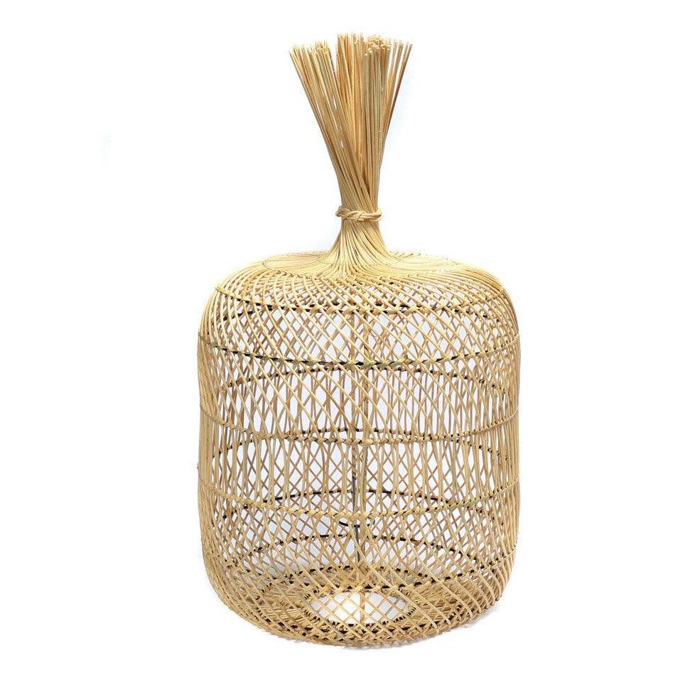 livinglovely.nl - De Dumpling Hang- en Vloerlamp - Naturel - L - Hanglamp - Bazar Bizar - livinglovely.nl