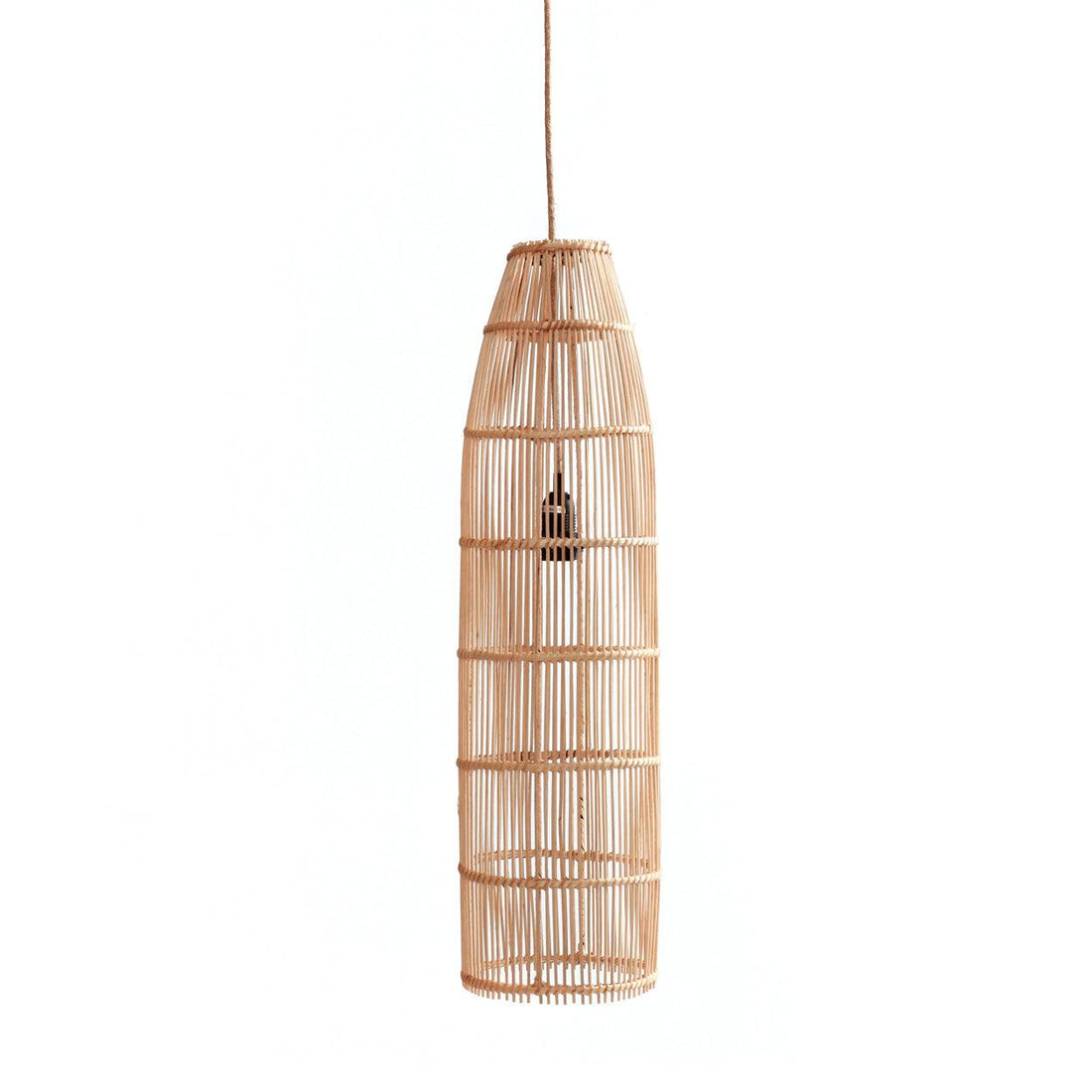 livinglovely.nl - De Fish Trap Hanglamp - Naturel - Large - Hanglamp - Bazar Bizar - livinglovely.nl