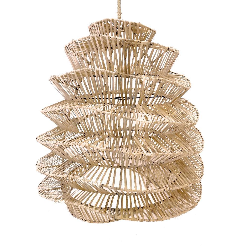 livinglovely.nl - De Good Vibes Hanglamp - Naturel - M - Hanglamp - Bazar Bizar - livinglovely.nl