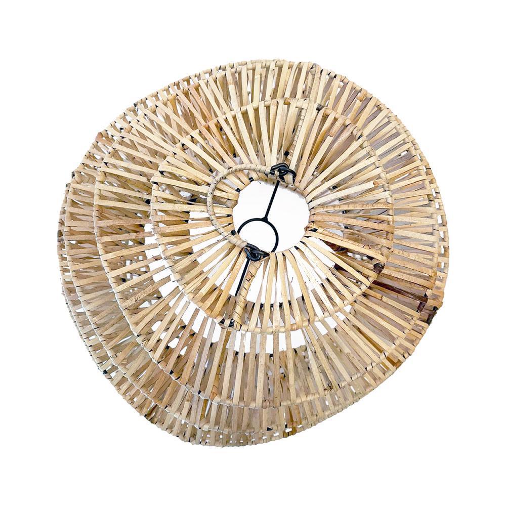 livinglovely.nl - De Good Vibes Hanglamp - Naturel - M - Hanglamp - Bazar Bizar - livinglovely.nl