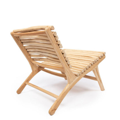 livinglovely.nl - De Islander Eenzit - Naturel - Fauteuil - Bazar Bizar - livinglovely.nl