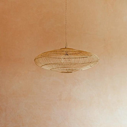 livinglovely.nl - De Macaron Hanglamp - Naturel - L - Hanglamp - Bazar Bizar - livinglovely.nl