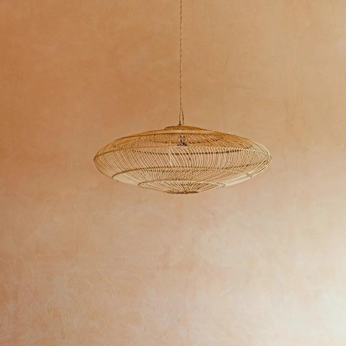 livinglovely.nl - De Macaron Hanglamp - Naturel - M - Hanglamp - Bazar Bizar - livinglovely.nl