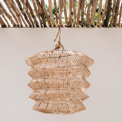 livinglovely.nl - De Mad Moiselle Hanglamp - Naturel - M - Hanglamp - Bazar Bizar - livinglovely.nl