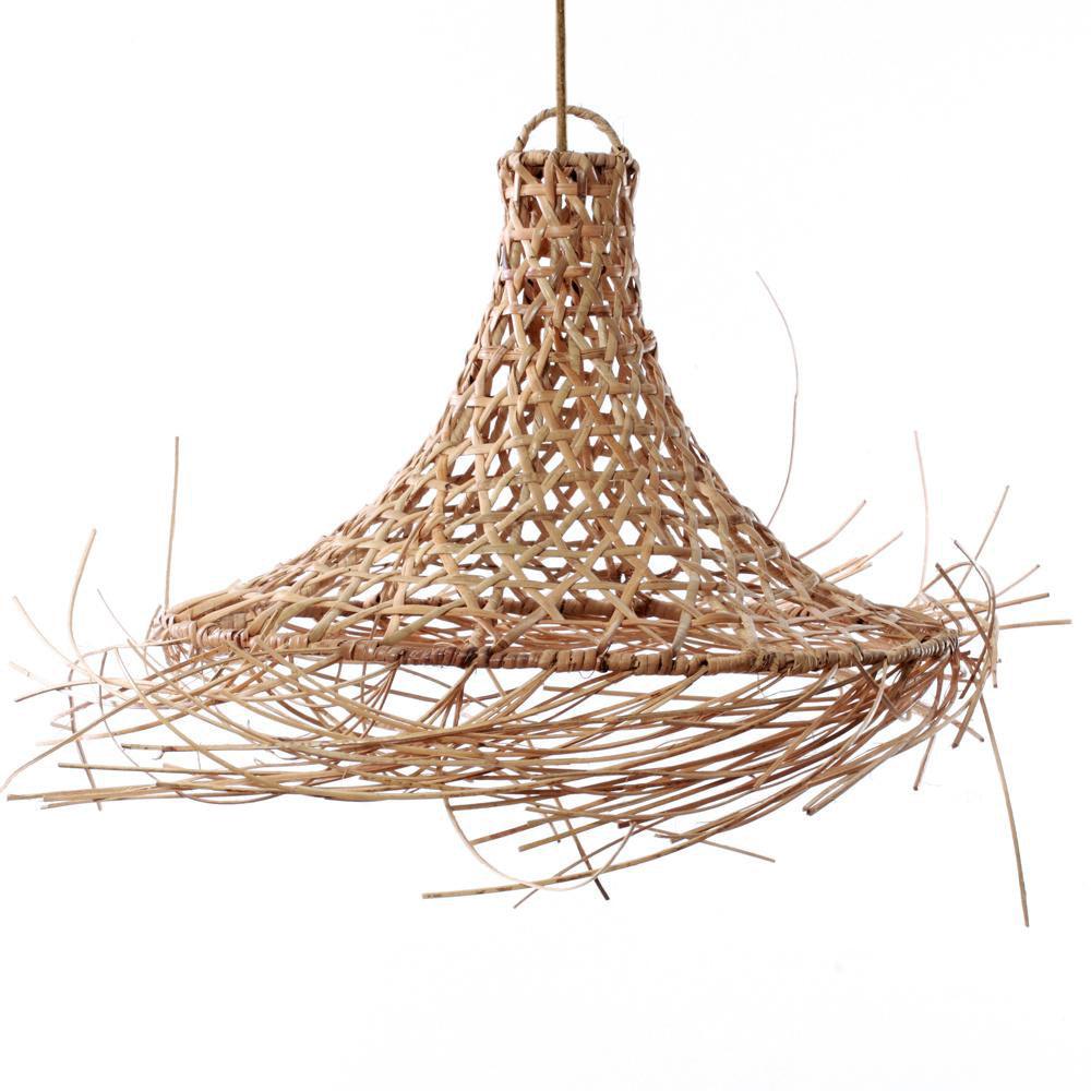 livinglovely.nl - De Mykonos Hanglamp - Naturel - L - Hanglamp - Bazar Bizar - livinglovely.nl