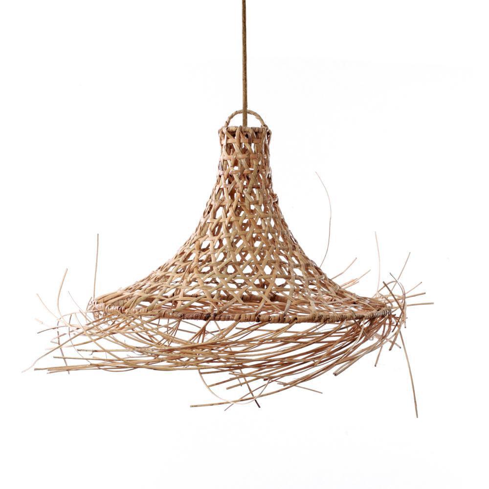 livinglovely.nl - De Mykonos Hanglamp - Naturel - M - Hanglamp - Bazar Bizar - livinglovely.nl