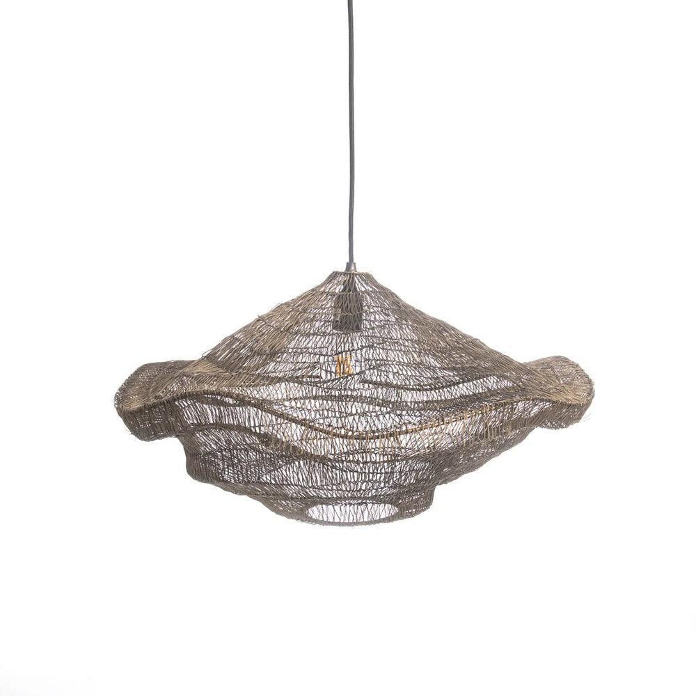 livinglovely.nl - De Oyster Hanglamp - Messing - M - Hanglamp - Bazar Bizar - livinglovely.nl