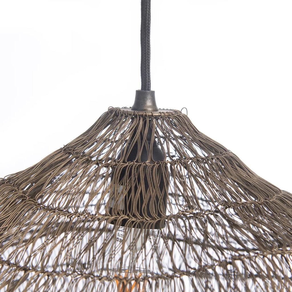 livinglovely.nl - De Oyster Hanglamp - Messing - M - Hanglamp - Bazar Bizar - livinglovely.nl