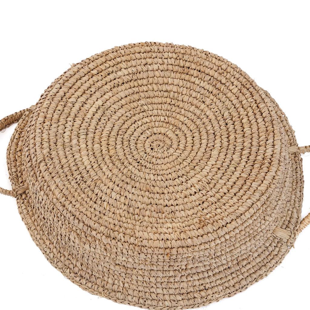 livinglovely.nl - De Raffia Mand - Naturel - L - Mand - Bazar Bizar - livinglovely.nl