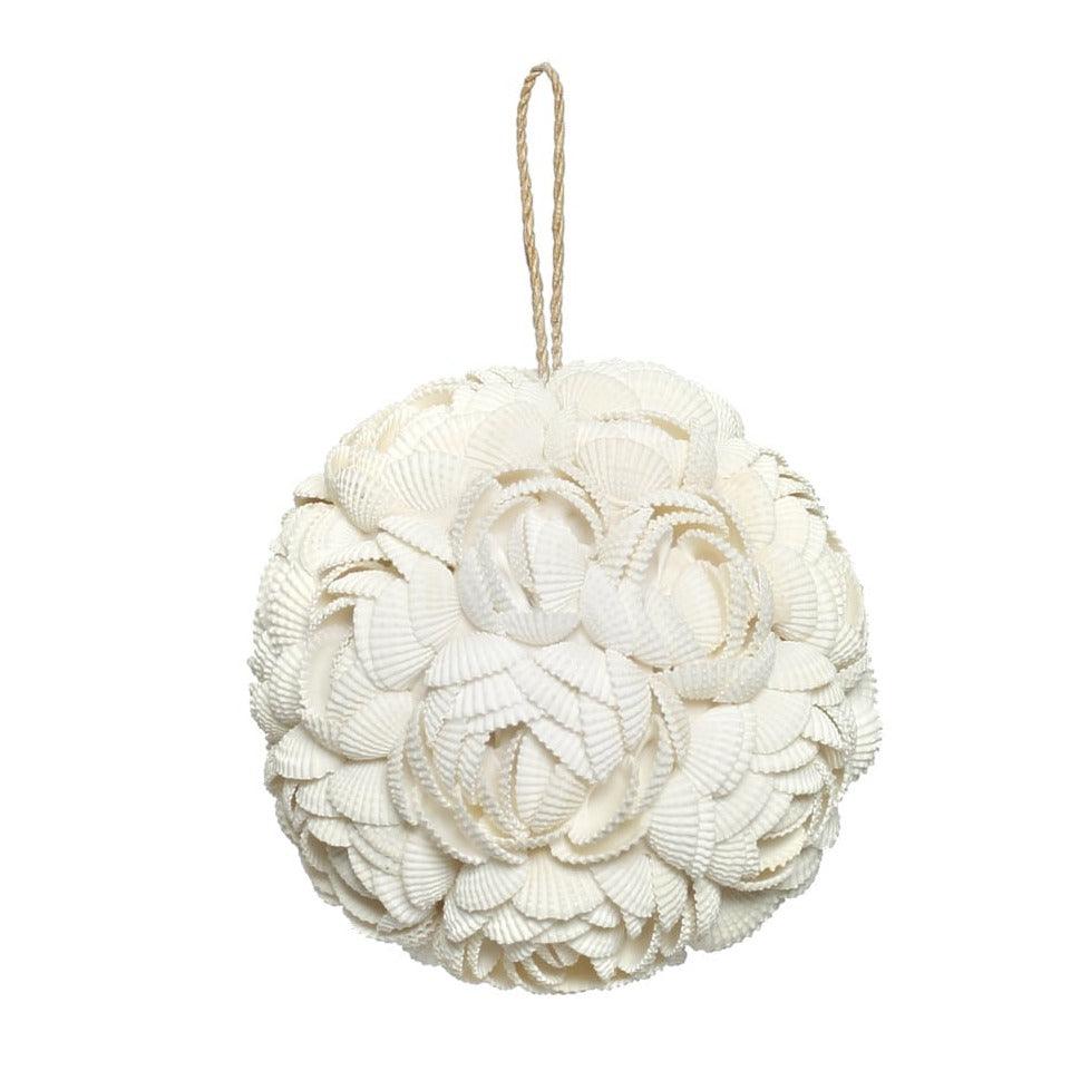 livinglovely.nl - De Rose Shell Bal Hanger - Wit - L - Hanger - Bazar Bizar - livinglovely.nl