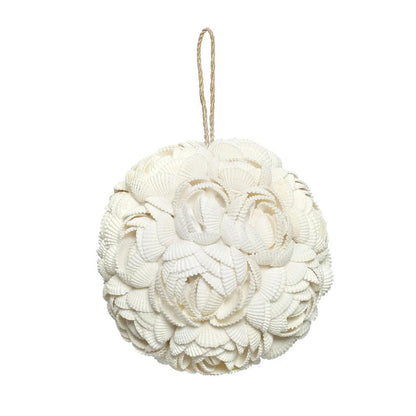 livinglovely.nl - De Rose Shell Bal Hanger - Wit - L - Hanger - Bazar Bizar - livinglovely.nl