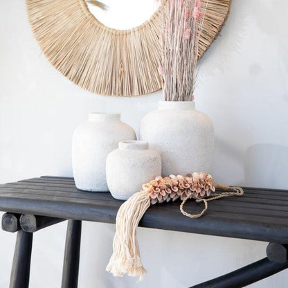 livinglovely.nl - De Shell &amp; Cotton Hangdecoratie - Roze - Hanger - Bazar Bizar - livinglovely.nl