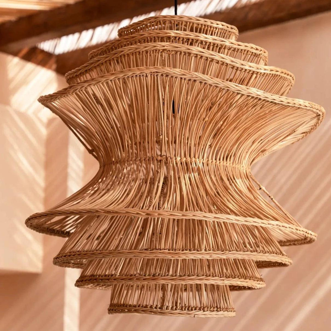 livinglovely.nl - De Shiitake Hanglamp - Naturel - L - Hanglamp - Bazar Bizar - livinglovely.nl