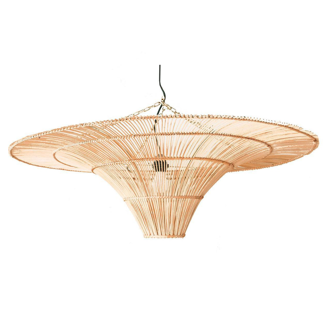 livinglovely.nl - De Sky Hanglamp - Naturel - XXL - Hanglamp - Bazar Bizar - livinglovely.nl