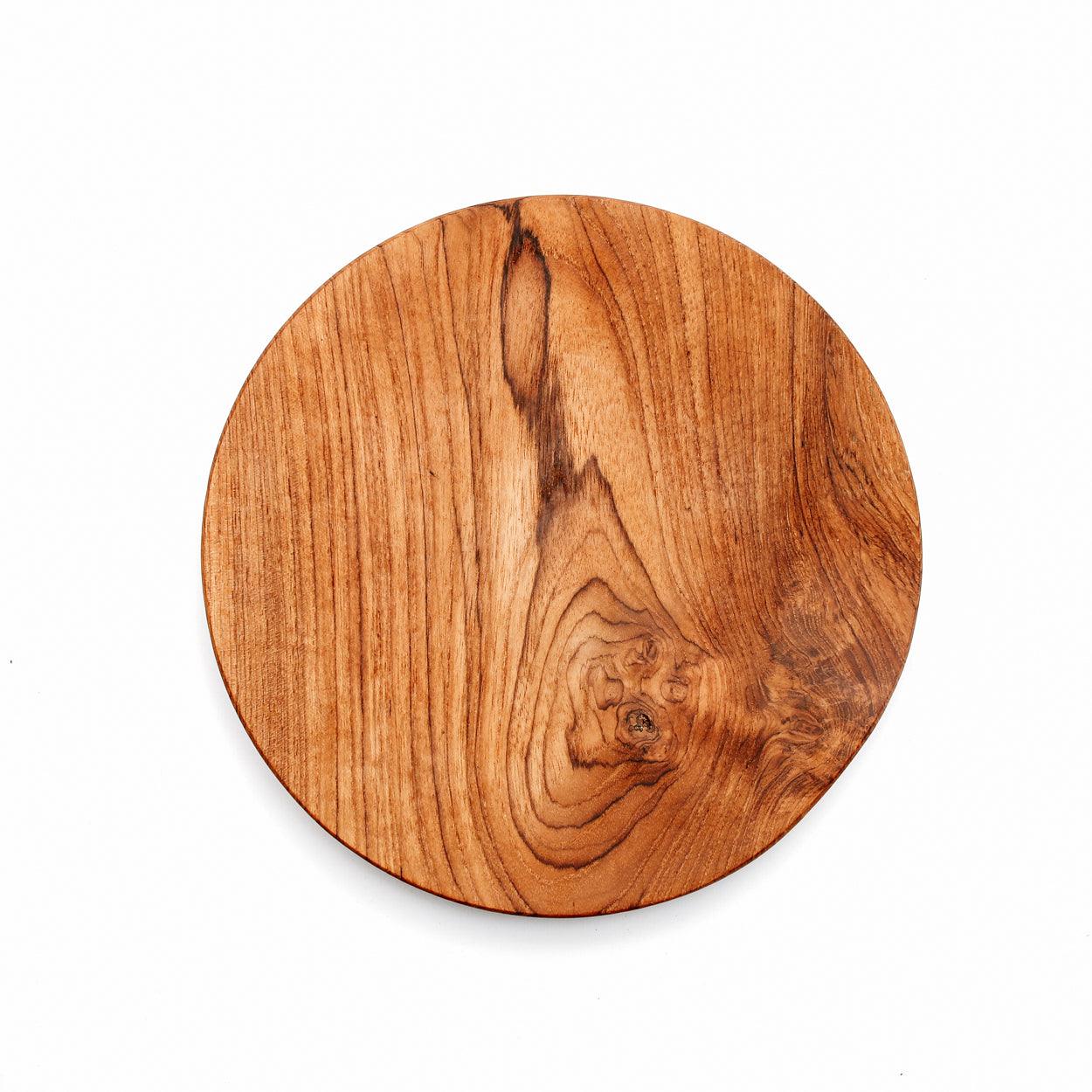 livinglovely.nl - De Teak Root Rond Bord - M - Bord - Bazar Bizar - livinglovely.nl