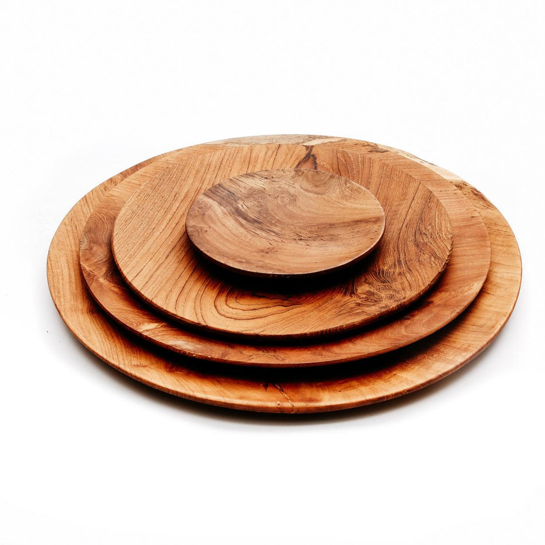 livinglovely.nl - De Teak Root Rond Bord - XL - Bord - Bazar Bizar - livinglovely.nl