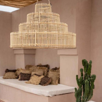 livinglovely.nl - De Wedding Cake Hanglamp - Naturel - M - Hanglamp - Bazar Bizar - livinglovely.nl