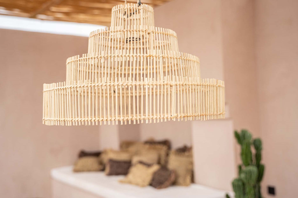 livinglovely.nl - De Wedding Cake Hanglamp - Naturel - M - Hanglamp - Bazar Bizar - livinglovely.nl