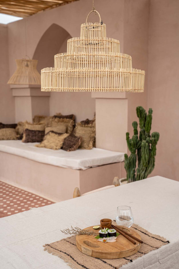 livinglovely.nl - De Wedding Cake Hanglamp - Naturel - M - Hanglamp - Bazar Bizar - livinglovely.nl