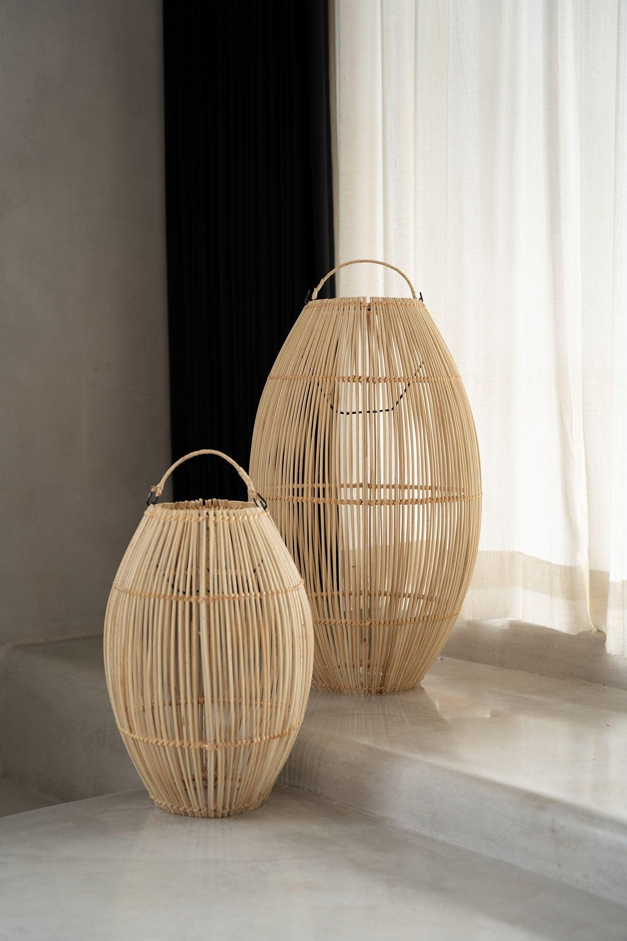 livinglovely.nl - De Zuri Hanglamp - Naturel - Large - Hanglamp - Bazar Bizar - livinglovely.nl