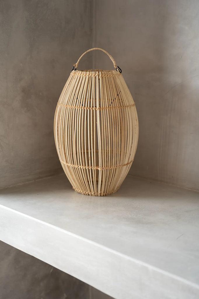 livinglovely.nl - De Zuri Hanglamp - Naturel - Medium - Hanglamp - Bazar Bizar - livinglovely.nl