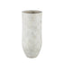 livinglovely.nl - Dorin White cement minimal high round pot L PTMD - Pot - PTMD - livinglovely.nl