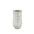 livinglovely.nl - Dorin White cement minimal high round pot S PTMD - Pot - PTMD - livinglovely.nl