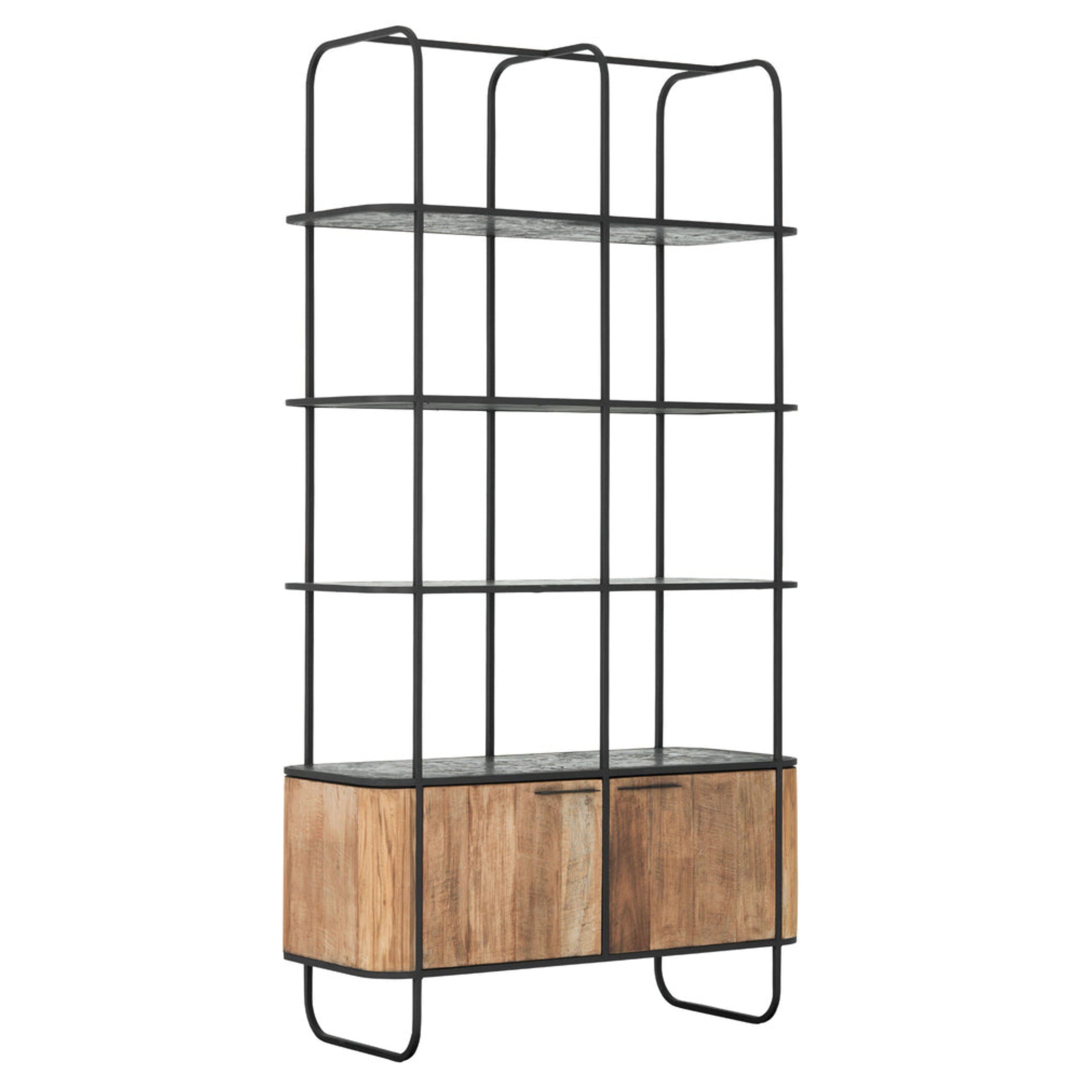 livinglovely.nl - DTP Home Boekenkast Soho 210x110cm - Boekenkast - DTP Home - livinglovely.nl