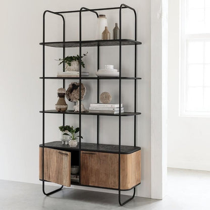 livinglovely.nl - DTP Home Boekenkast Soho 210x110cm - Boekenkast - DTP Home - livinglovely.nl