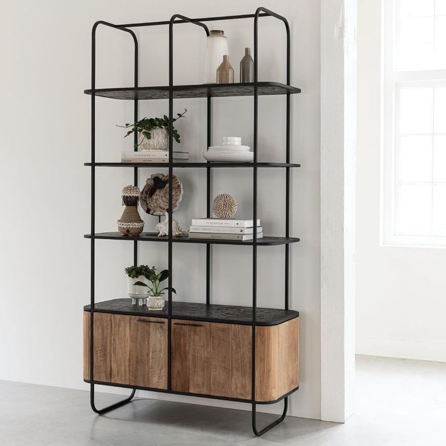 livinglovely.nl - DTP Home Boekenkast Soho 210x110cm - Boekenkast - DTP Home - livinglovely.nl